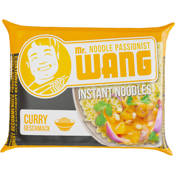 MR. WANG - Instant Noodles Curry Geschmack 65g