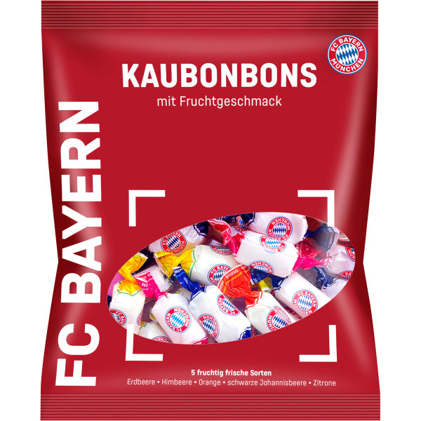 WOOGIE - Kaubonbons mit Fruchtgeschmack FCB Edition 200g