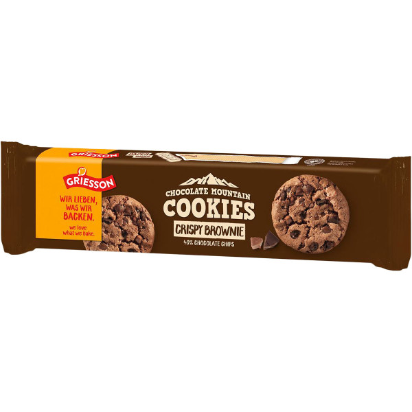 GRIESSON - Chocolate Mountain Cookies Crispy Brownie 150g