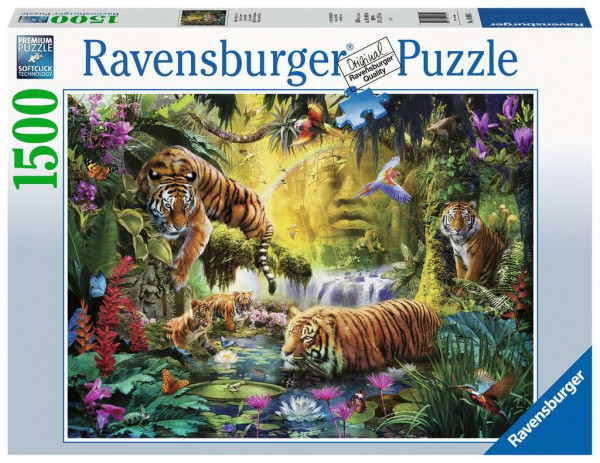 Ravensburger Puzzle - Idylle am Wasserloch, 1500 Teile