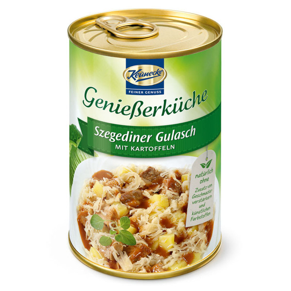 KEUNECKE - Szegediner Gulasch mit Kartoffeln 400g