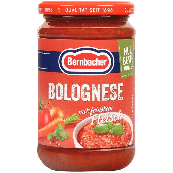 BERNBACHER - Pasta Sauce Bolognese 400g