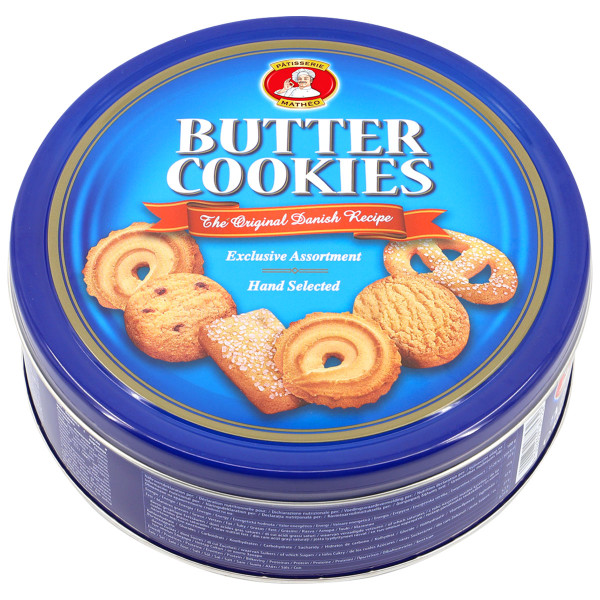 PÂTISSERIE MATHÉO - Butter Cookies 454g