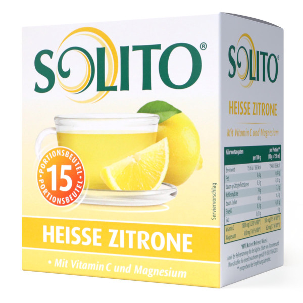 SOLITO Heisse Zitrone 15x10g