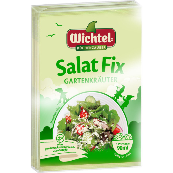 WICHTEL - Salat Fix Gartenkräuter 5x10g
