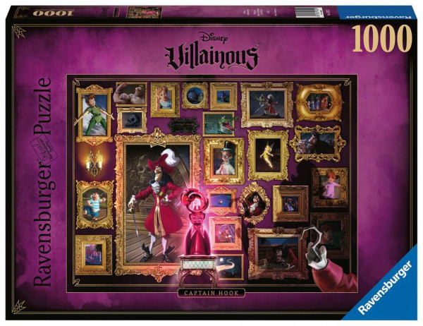 Ravensburger Puzzle - Disney Villainous "Captain Hook" 1000 Teile