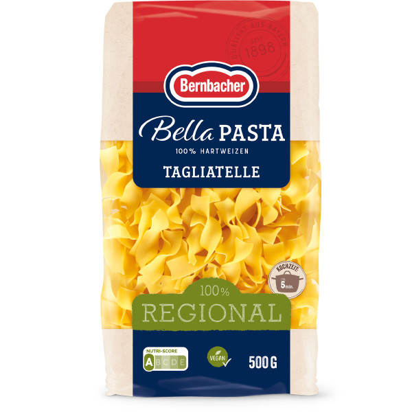 BERNBACHER - Bella Pasta Tagliatelle 500g