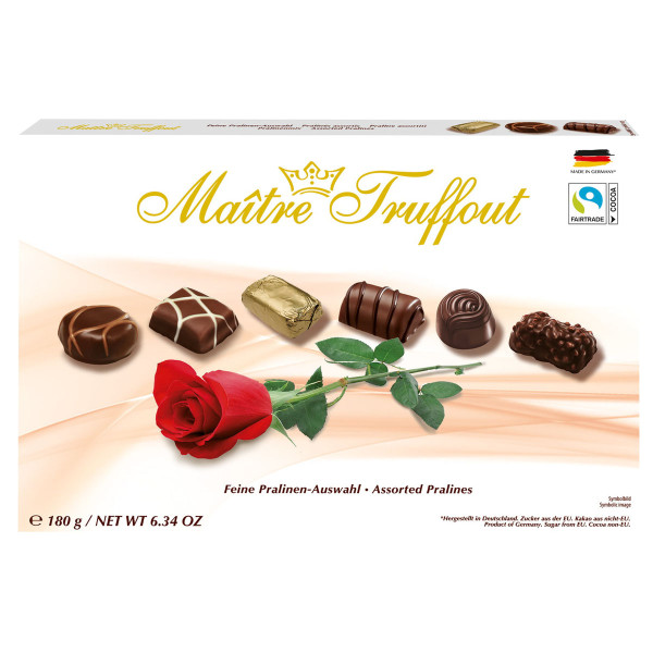 MÂITRE TRUFFOUT Assorted Pralines Rose 180g