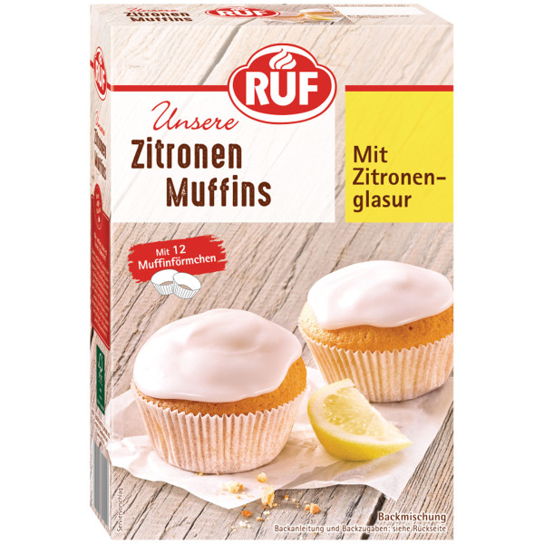 RUF Zitronen Muffins Backmischung 410g
