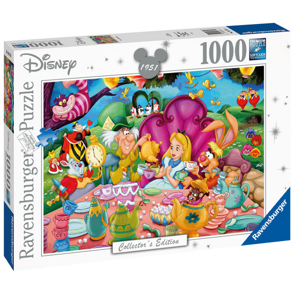 RAVENSBURGER Puzzle Disney Alice im Wunderland 1000 Teile 70x50 cm