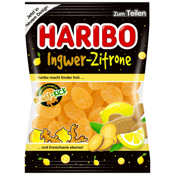 HARIBO - Ingwer Zitrone 160g