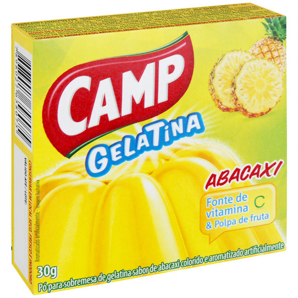 CAMP - Gelatine mit Ananasgeschmack &quot;Gelatina Abacaxi&quot;