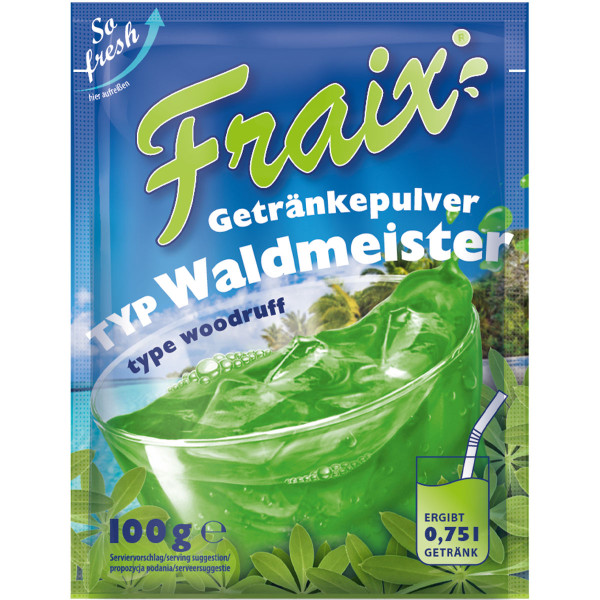 FRAIX - Getränkepulver Typ Waldmeister 100g