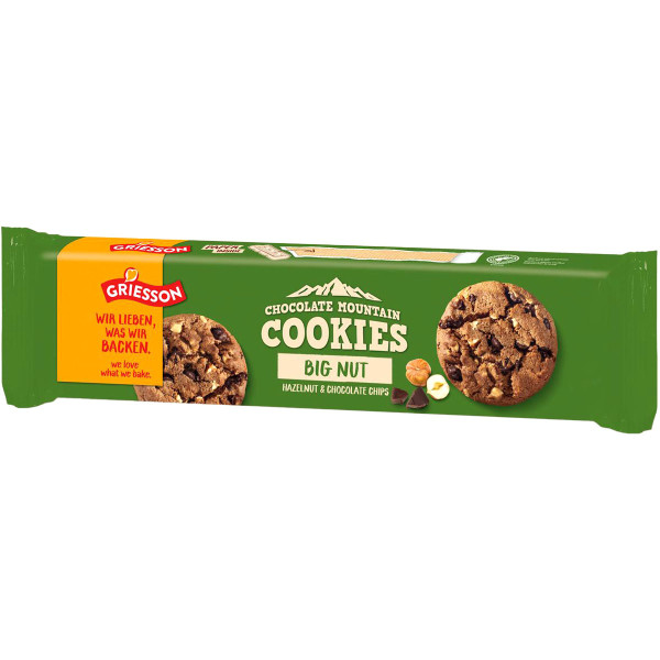 GRIESSON - Chocolate Mountain Cookies Big Nut 150g