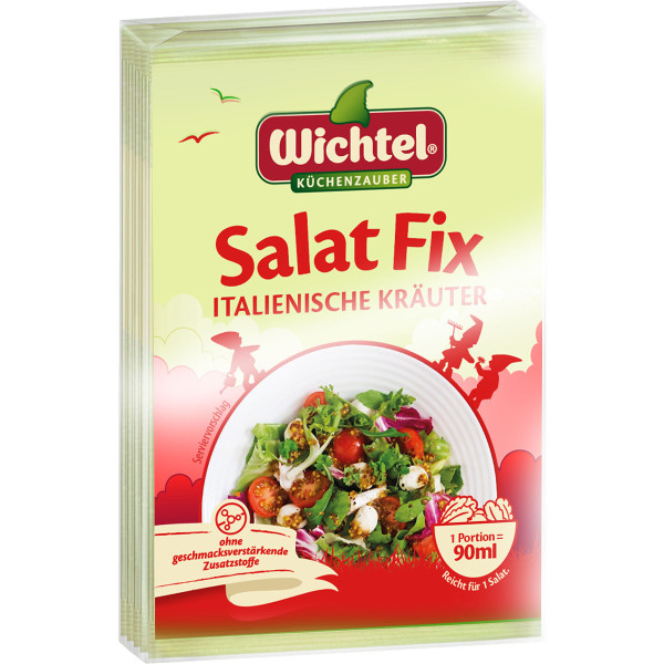WICHTEL - Salat Fix Italienische Kräuter 5x10g