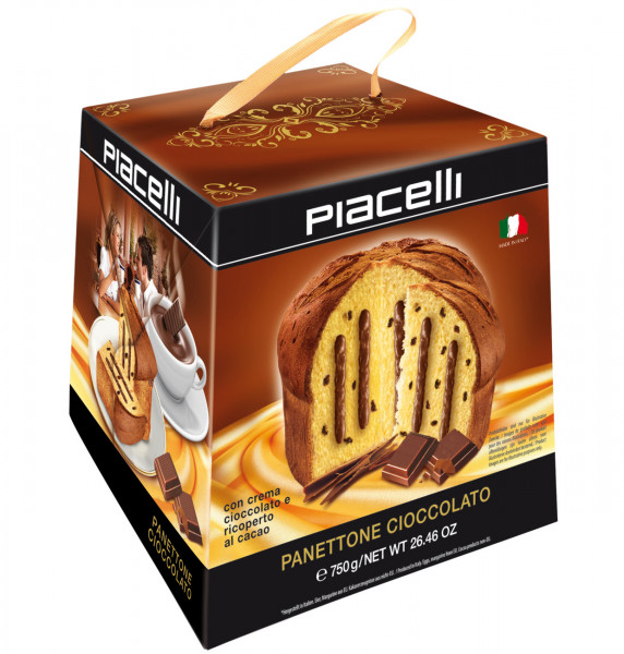 Piacelli - Hefekuchen Panettone Cioccolato