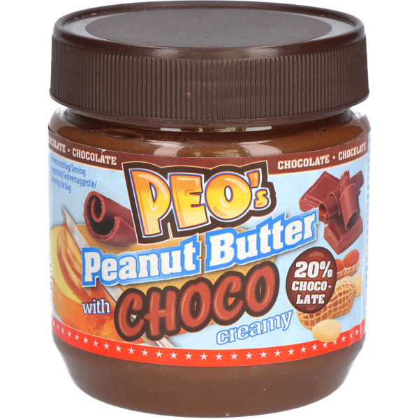 PEO´s - Peanut Butter Creamy Choco 340g