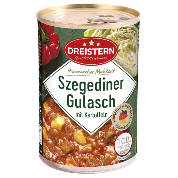 DREISTERN Szegediner Gulasch mit Kartoffeln 400g