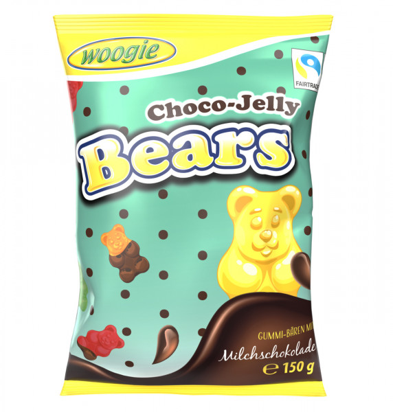 WOOGIE - Choco Jelly Bears 150g