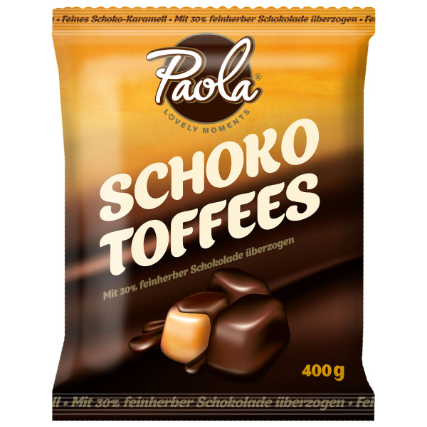 PAOLA - Schoko Toffees 400g