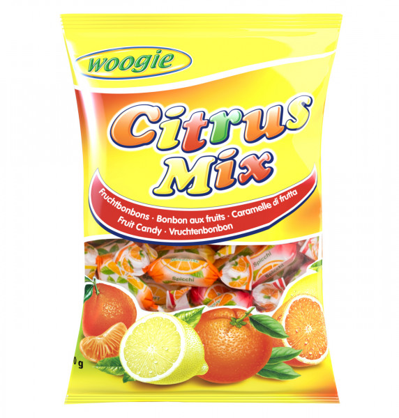 WOOGIE - Citrus Mix Fruchtbonbons 250g