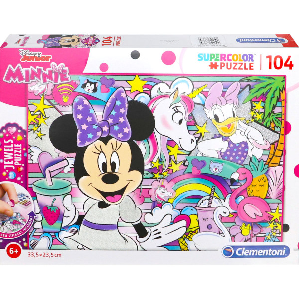 Clementoni - Minnie Mouse Puzzle 104 Teile