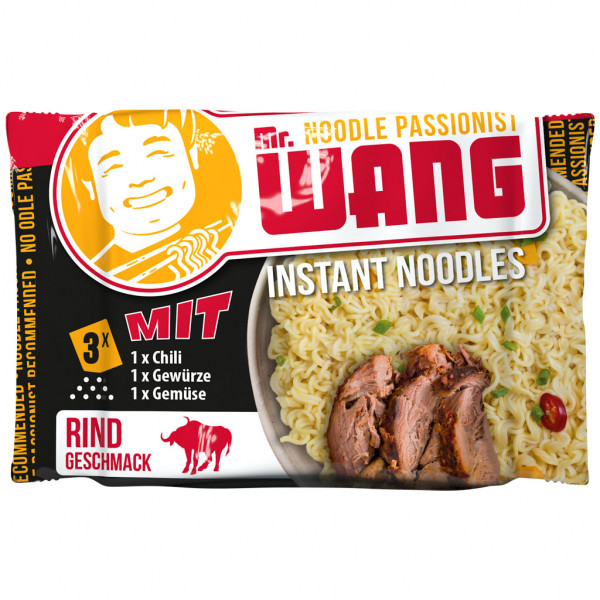 Mr. WANG - Instant Noodles Rindgeschmack