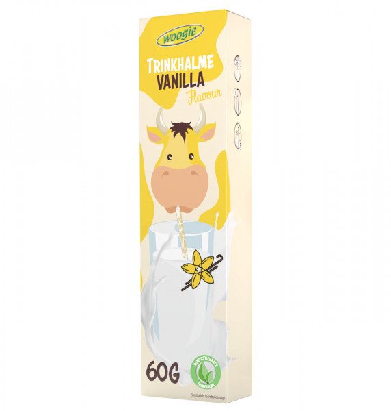 WOOGIE - Trinkhalme Vanilla Flavour 60g