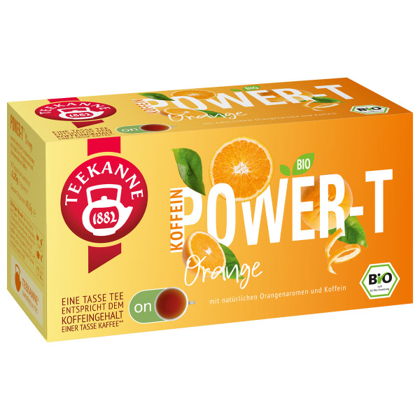 TEEKANNE Koffein Power-T Orange 18er