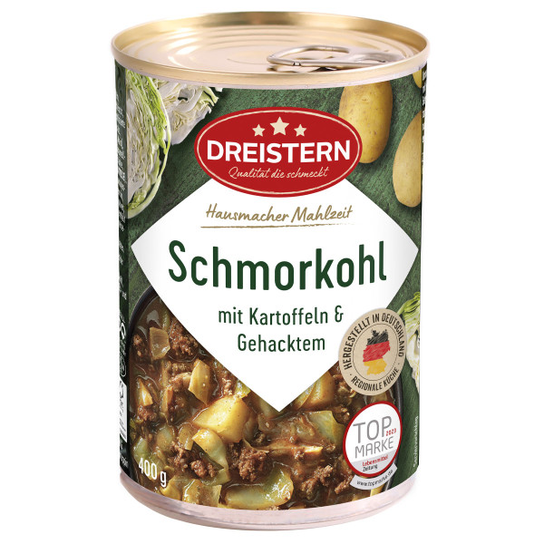 DREISTERN Schmorkohl mit Kartoffeln & Gehacktem 400g