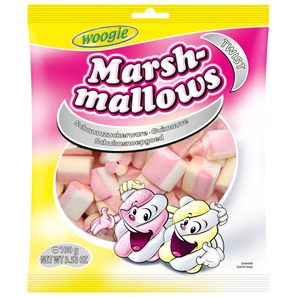 WOOGIE - Marshmallows Twist 100g