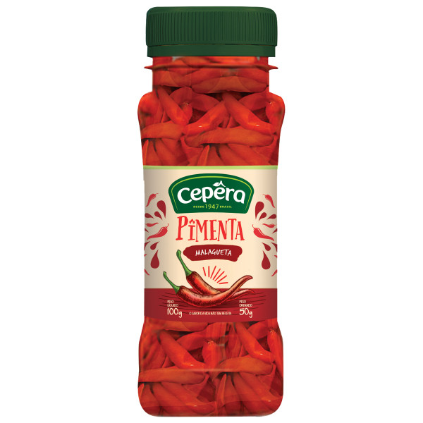 CEPERA - Rote Chilischoten Malagueta "Pimenta Malagueta " 100g/50g