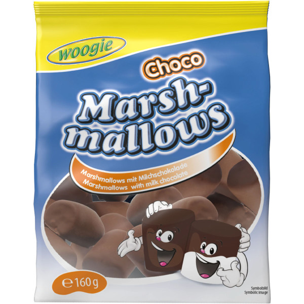 WOOGIE - Choco Marshmallows 160g