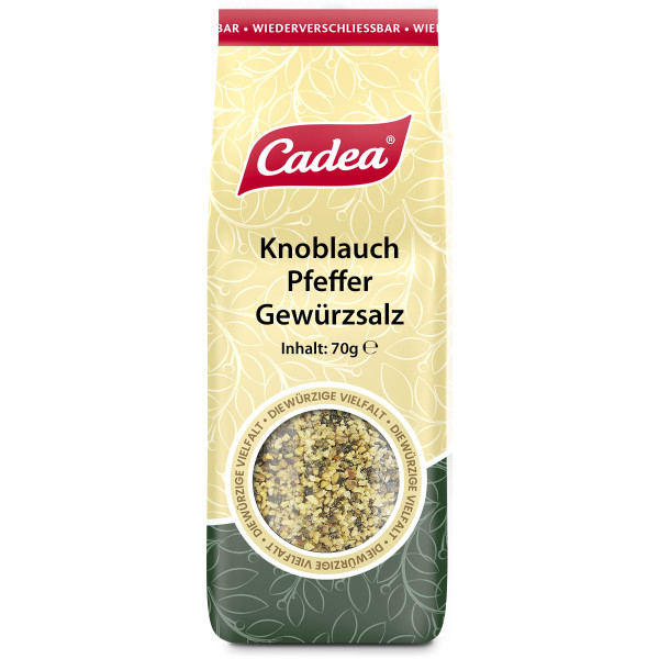 CADEA - Knoblauch Pfeffer Gewürzsalz 70g