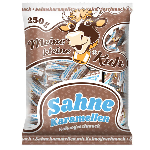 MEINE KLEINE KUH Sahne Karamellen Kakaogeschmack 250g