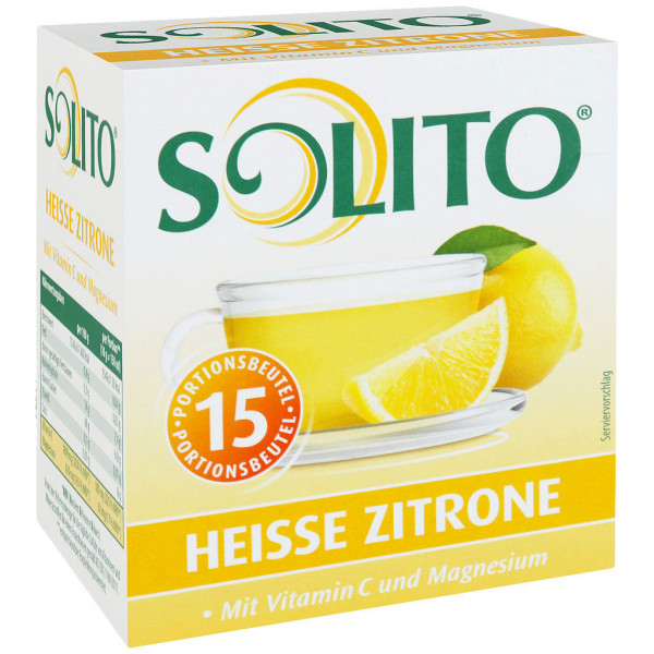 SOLITO - Teegetränk Heiße Zitrone