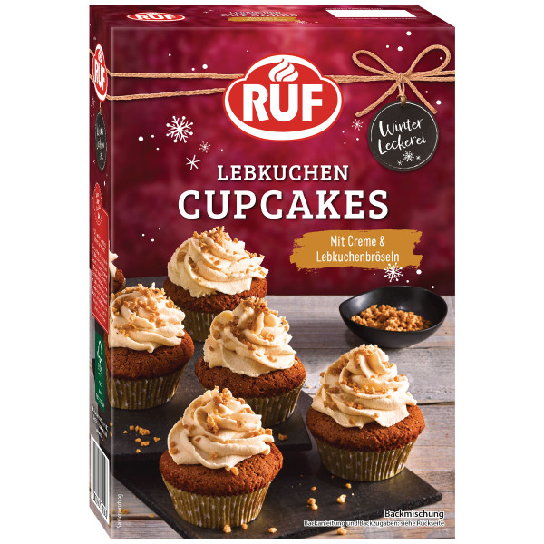 RUF Lebkuchen Cupcakes Backmischung 350g
