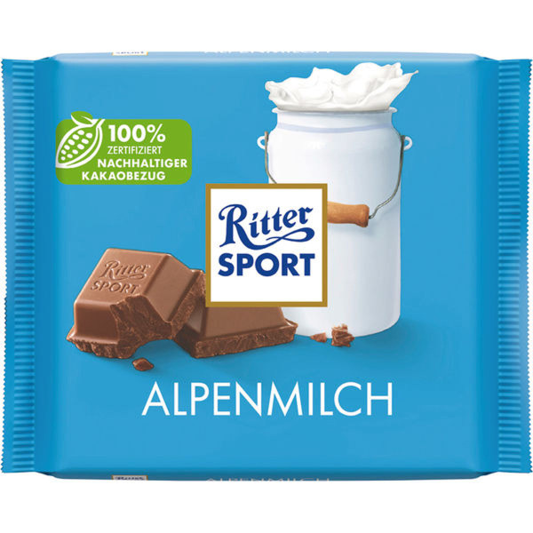 RITTER SPORT - Alpenmilch 100g