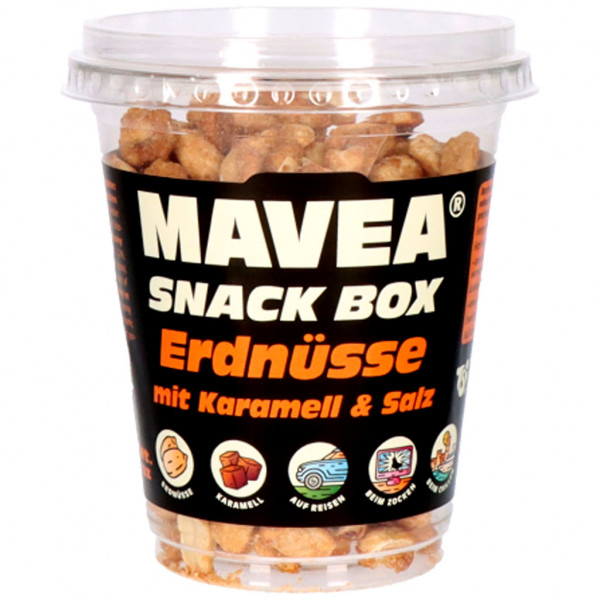 Mavea - Snack Box Erdnüsse mit Karamell &amp; Salz