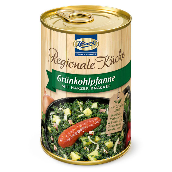 KEUNECKE - Grünkohlpfanne mit Knacker 400g