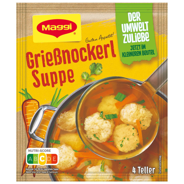 MAGGI - Guten Appetit Grießnockerl Suppe 54g