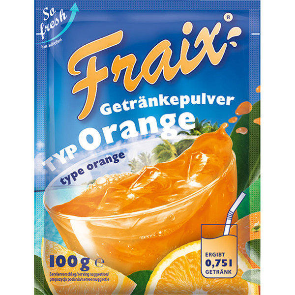 FRAIX - Getränkepulver Typ Orange 100g