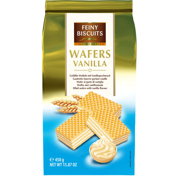 FEINY BISCUITS - Wafers Vanilla 450g