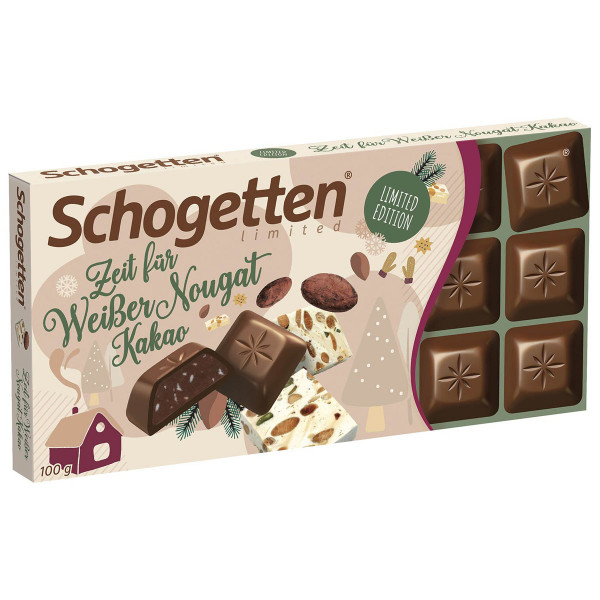 Schogetten - Limited Edition Weißer Nougat Kakao