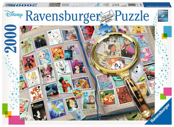 Ravensburger Puzzle - Meine liebsten Briefmarken, 2000 Teile