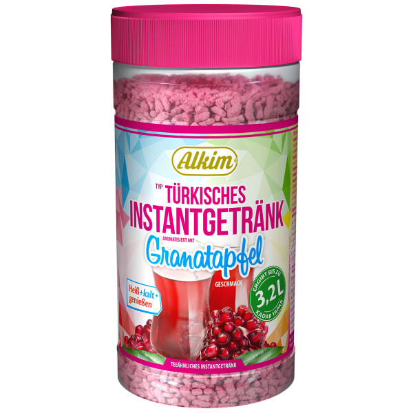 ALKIM - Typ Türkisches Instantgetränk Granatapfel Geschmack 400g