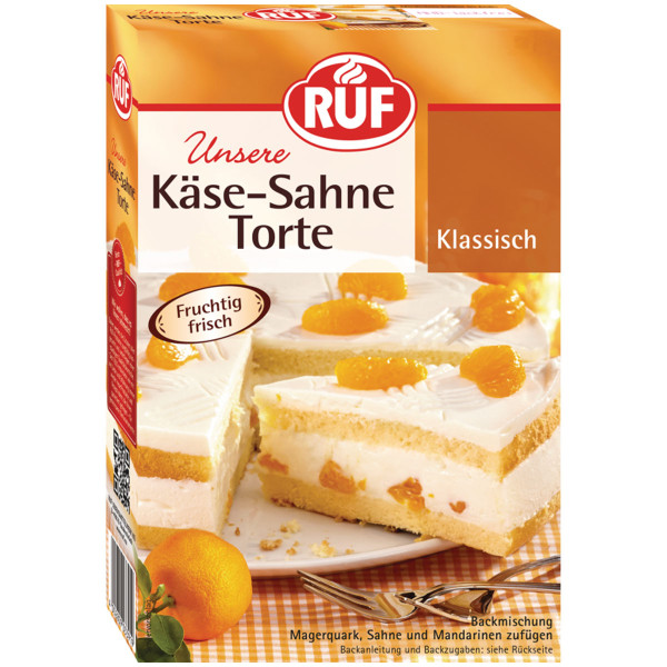 RUF Käse-Sahne Torte Backmischung 350g