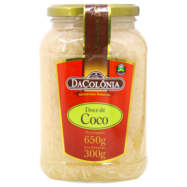 DaColônia - Kokosnuss Dessert "Doce de Coco" 300g