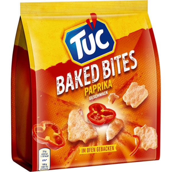 TUC - Baked Bites Paprika Geschmack 110g
