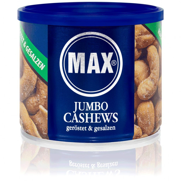 MAX - Jumbo Cashews geröstet &amp; gesalzen